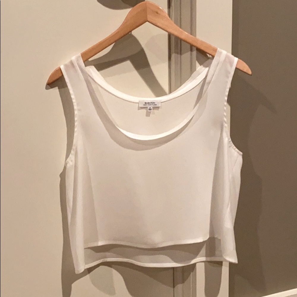 Babaton cropped tank